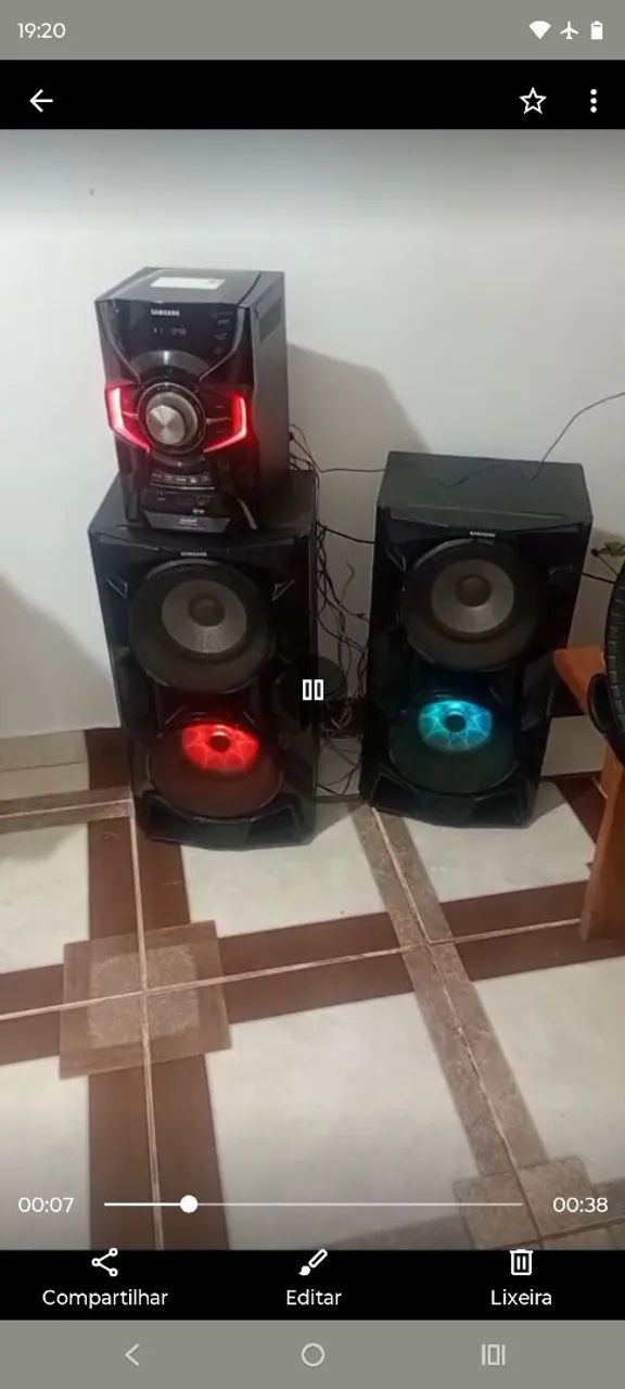 Micro system Samsung 2000w