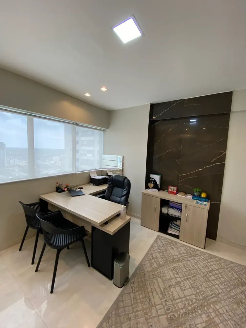 Sala Comercial Semi Mobiliada no Bairro do Marco | Andar Altíssimo | Infinity Corporate - Foto 3