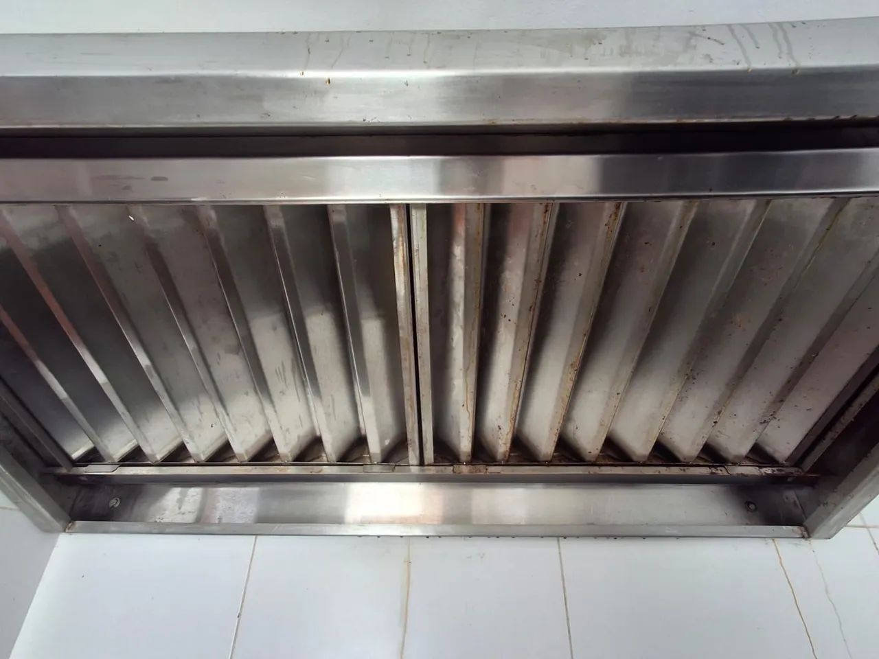Coifa industrial aço inox