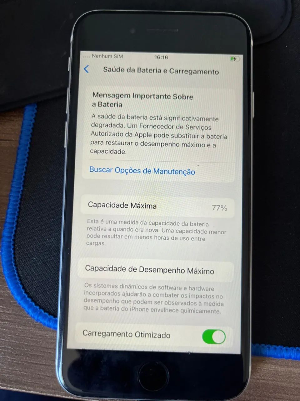 iPhone SE 2ª Geração 64Gb Branco (seminovo) - Foto 2