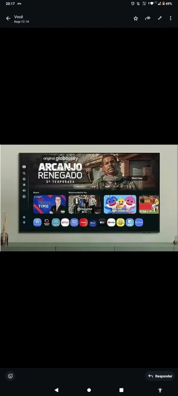 Tv Samsung smart tv 43 polegadas 