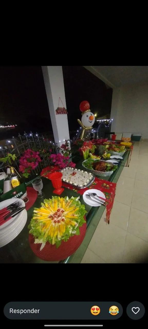 Mesa de vidro grande 