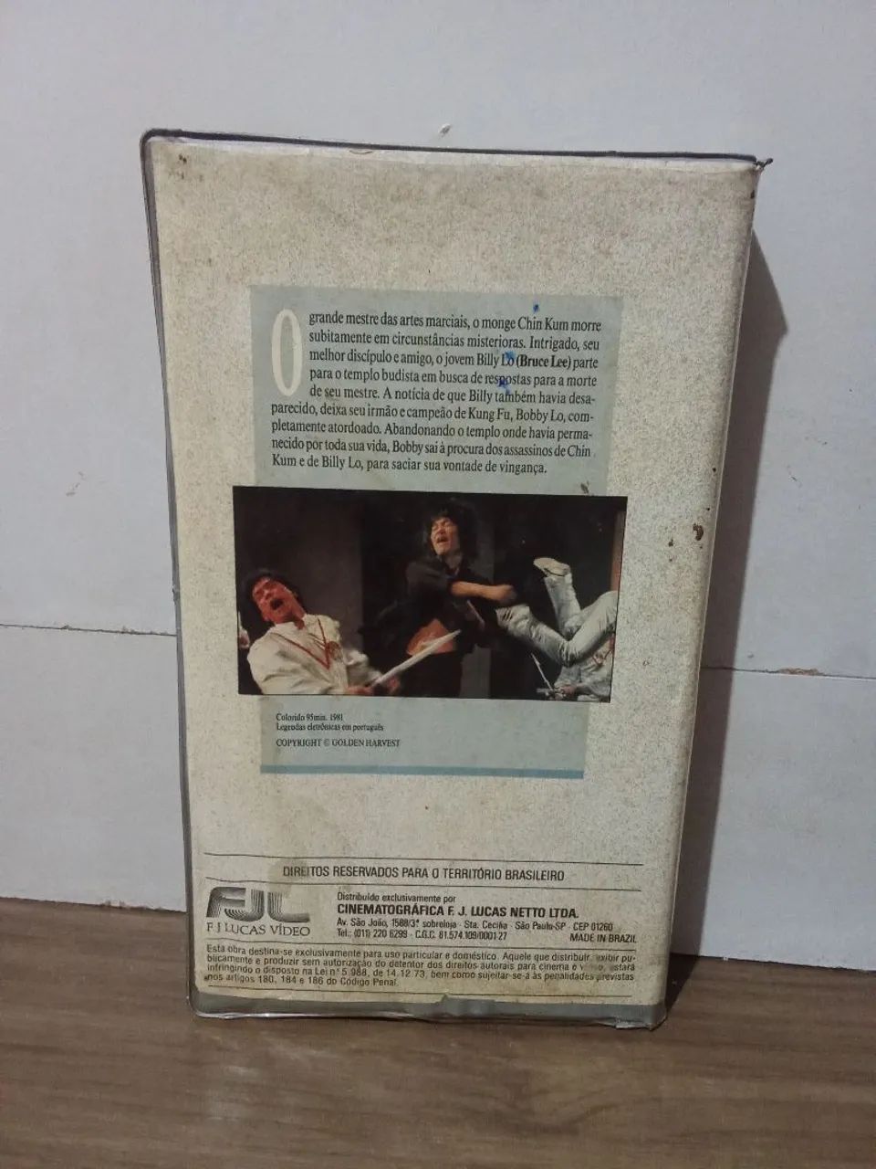 vhs filme jogo da morte II (legendado) - Foto 2