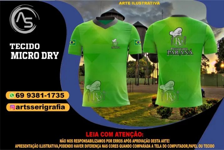 Kit 10 Camisetas Personalizadas com Sua Logo  - Foto 2