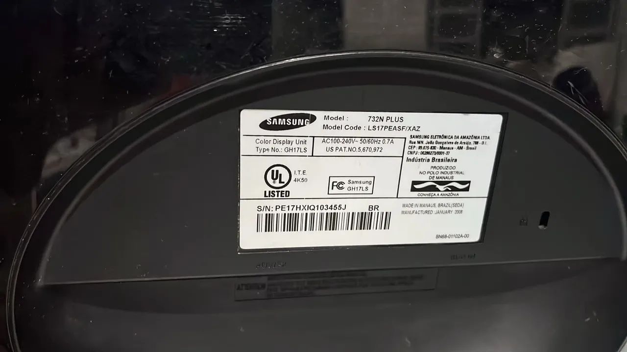 Monitor Samsung LCD 16 polegadas - Foto 2