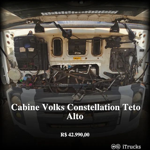 Cabine Volks Constellation Teto Alto 25370 Ano 2011 - Foto 10