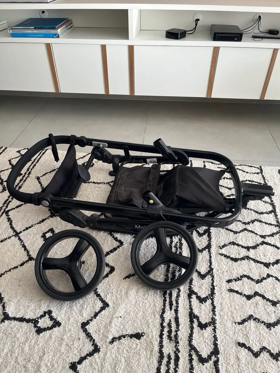Carrinho Safety First Mobi Trio Preto - Foto 5