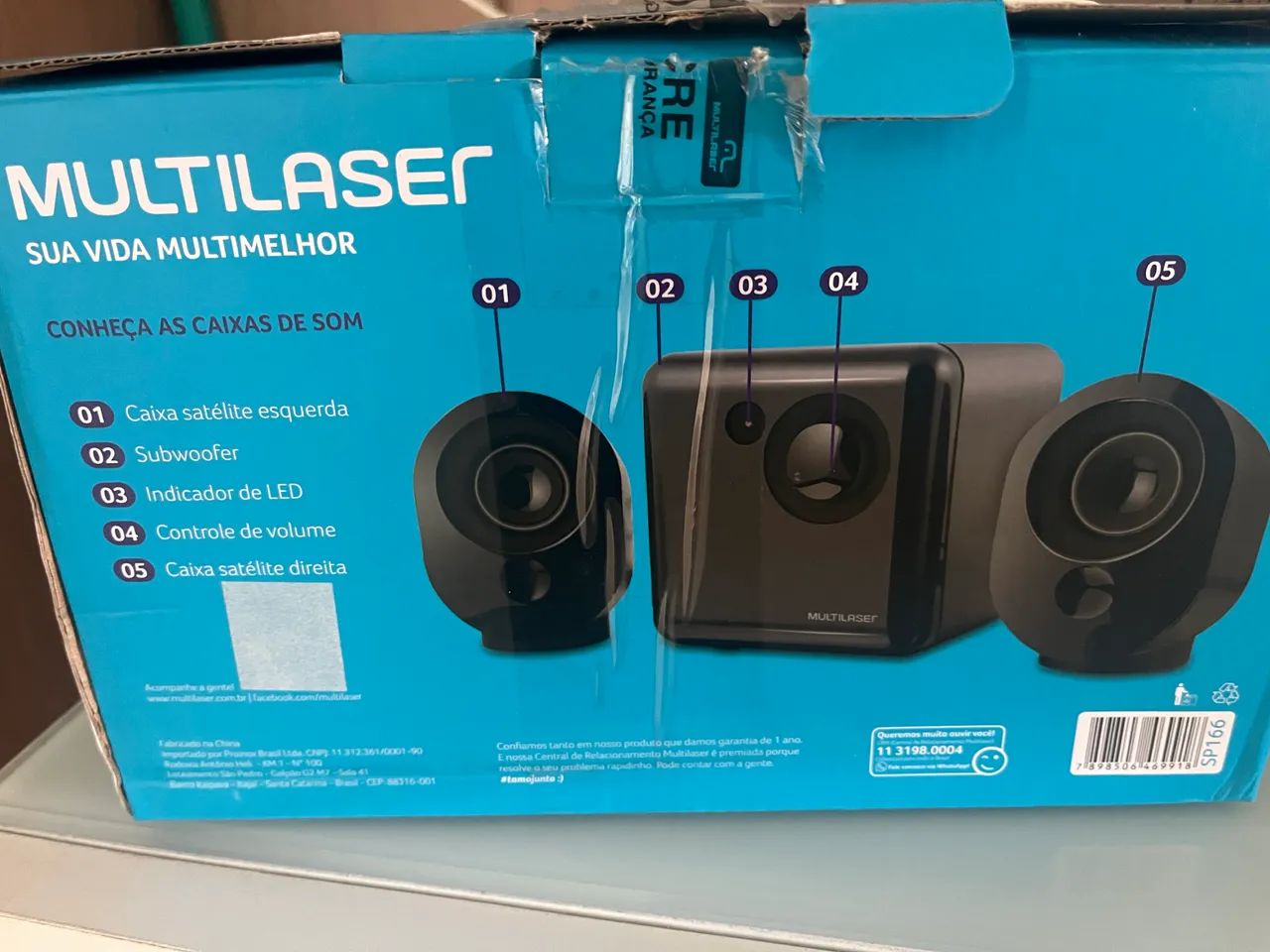 Caixa de som Multilaser - Foto 2