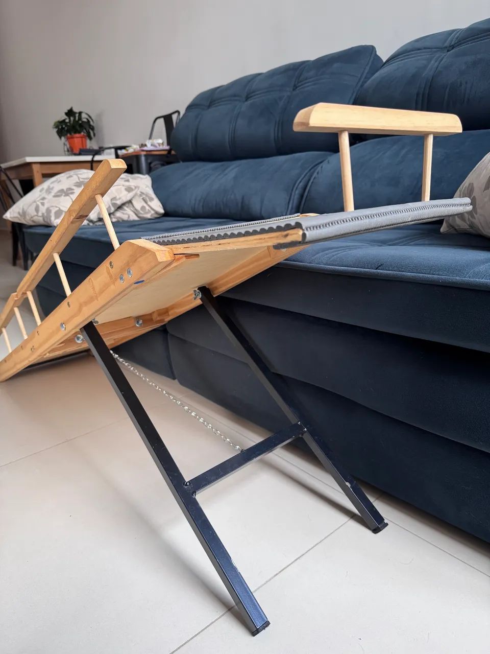 Rampa Pet Top Plus 150 (Madeira e pés em alumínio) - R$150,00 - Foto 5