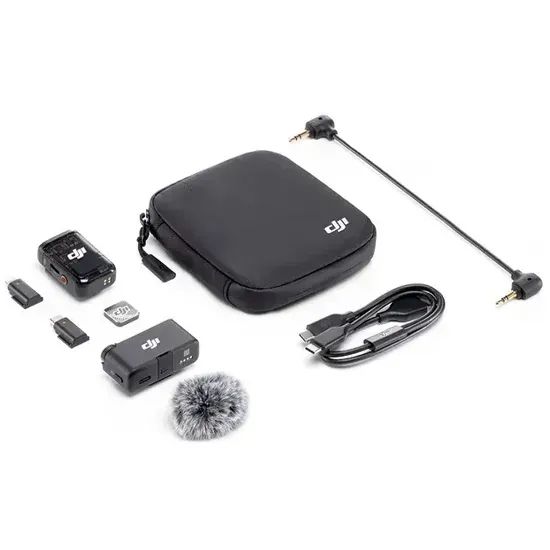 Microfone DJI Mic 2 (1 TX + 1 RX)