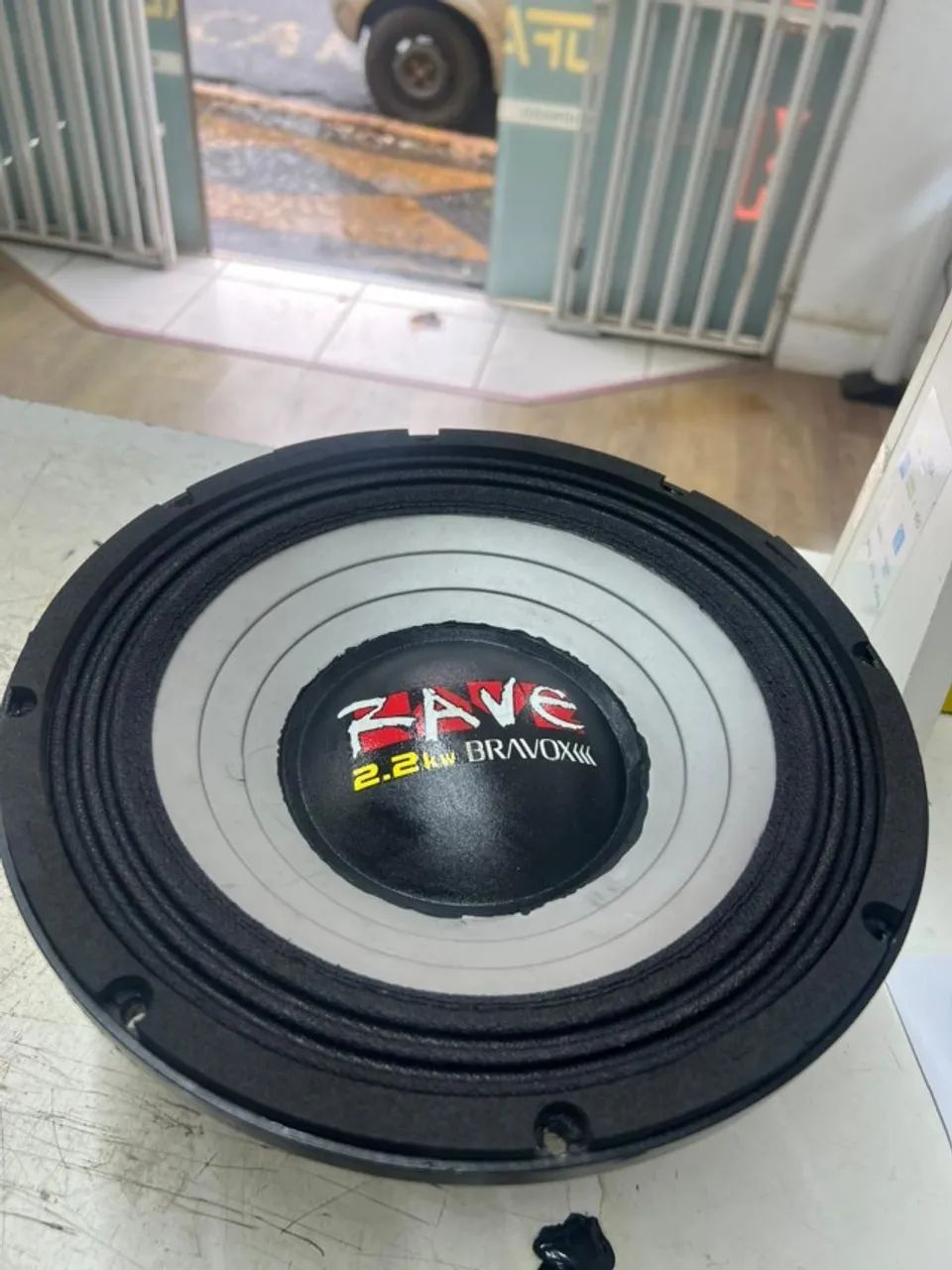RELÍQUIA BRAVOX RAVE 1100RMS 12 POLEGADAS TOP DEMAIS - Foto 3