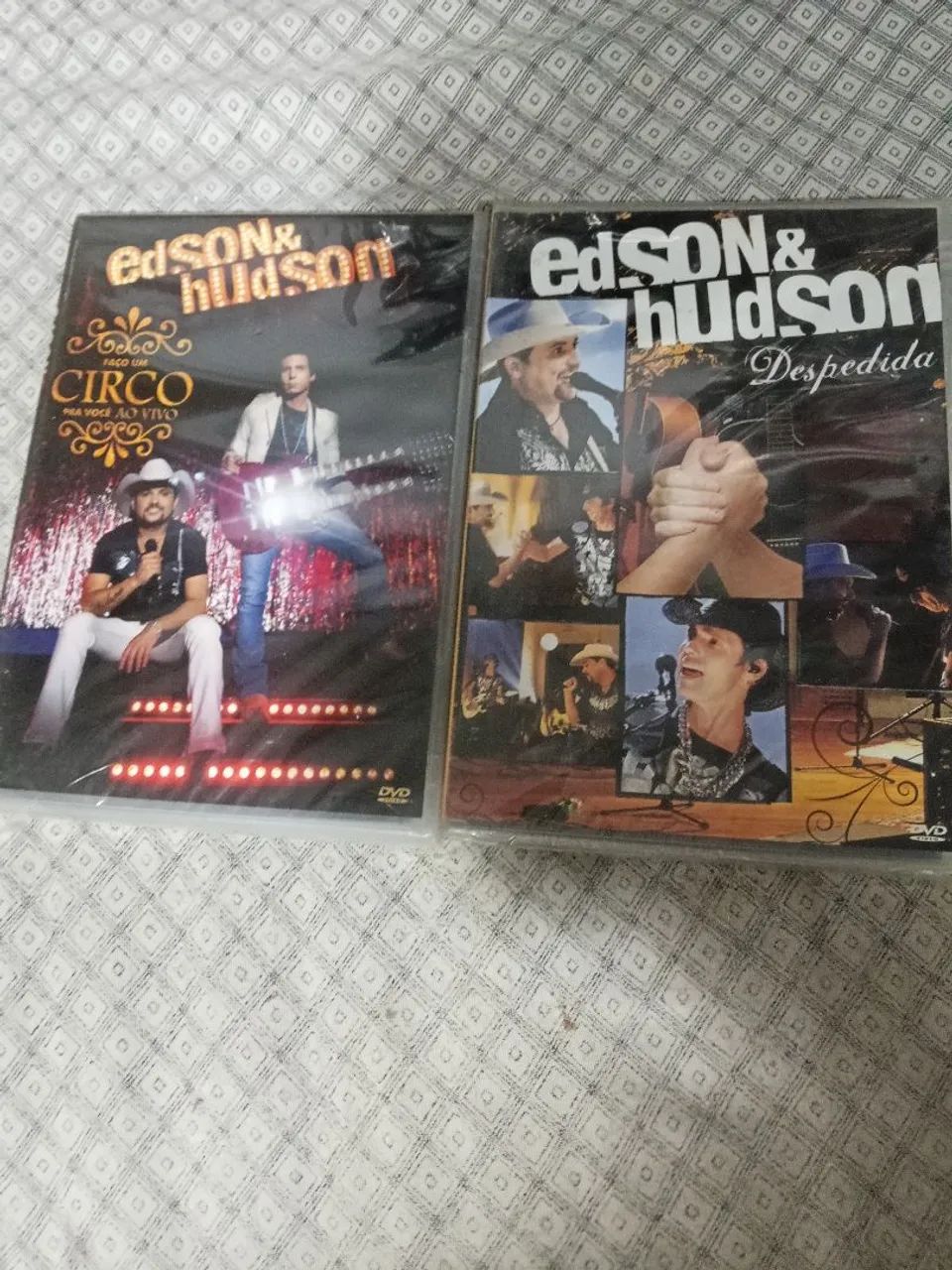 Dvds Edson e Hudson lacrados 