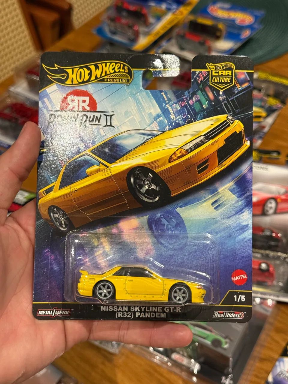Hot wheels premium skyline r32 pandem ronin run 