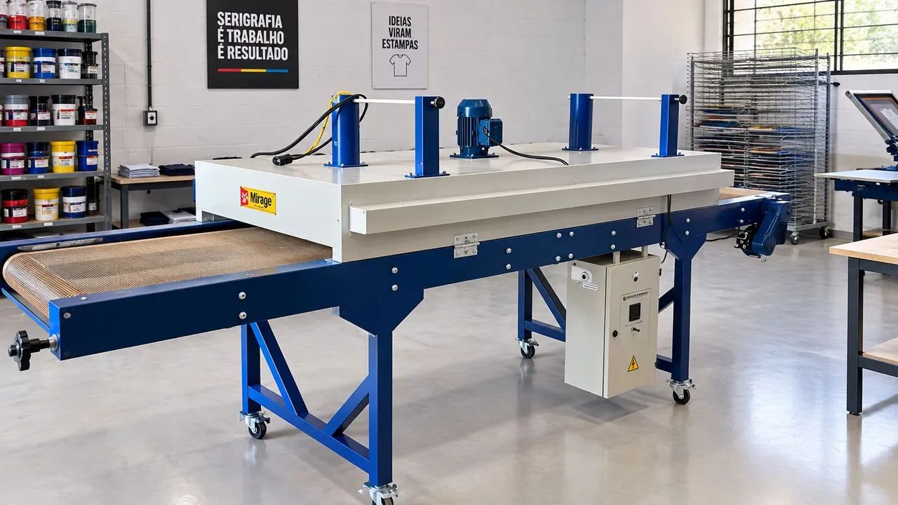 Estufa Forno secagem de serigrafia 
