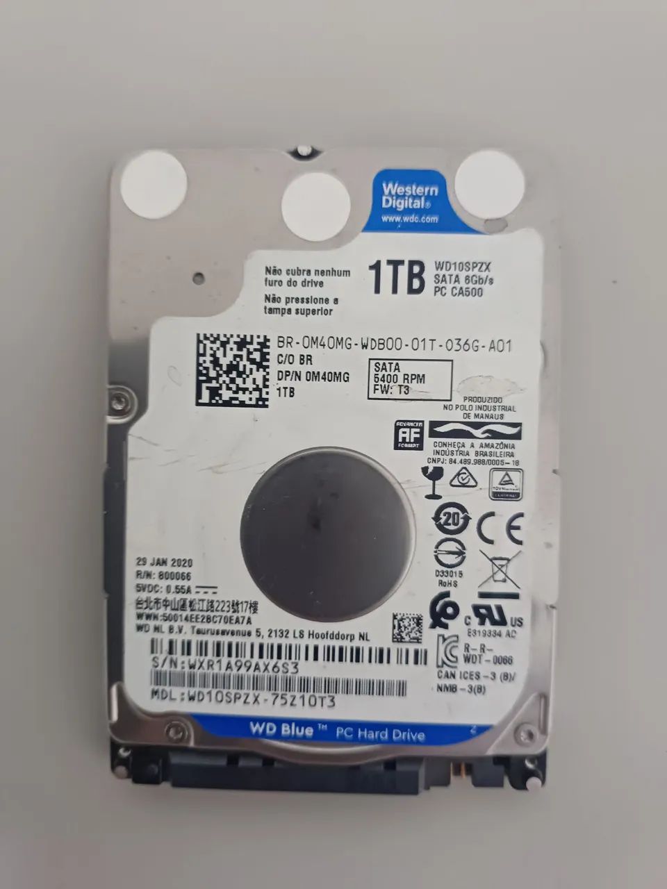 HD interno 1TB p/ notebook  - Foto 2
