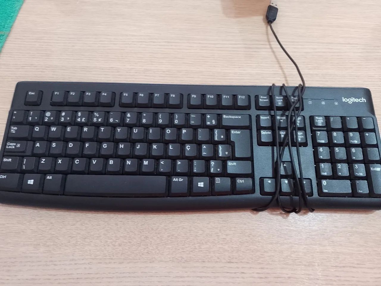Teclado USB com fio - Foto 2