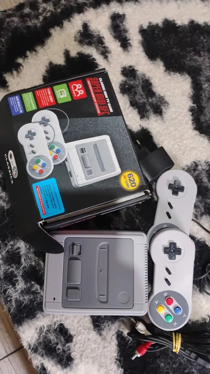 Game retro mini SN ( 08 bits ) na caixa !!!!  - Foto 3
