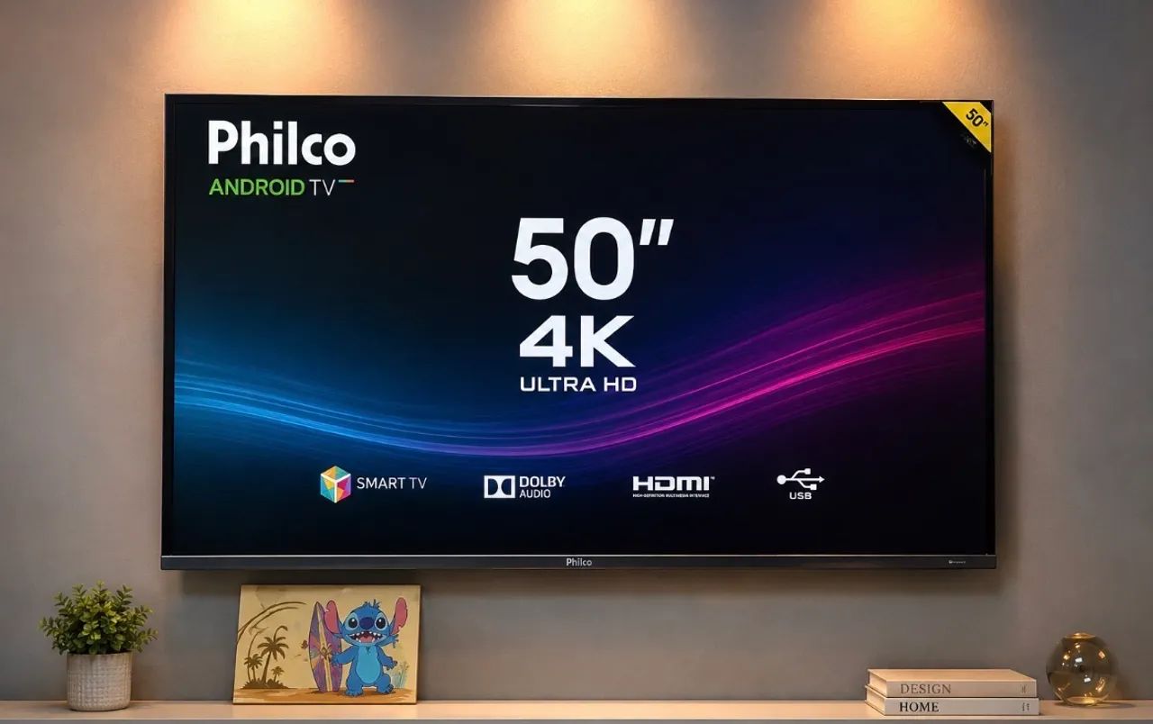 Tv smart 50 polegadas 4k