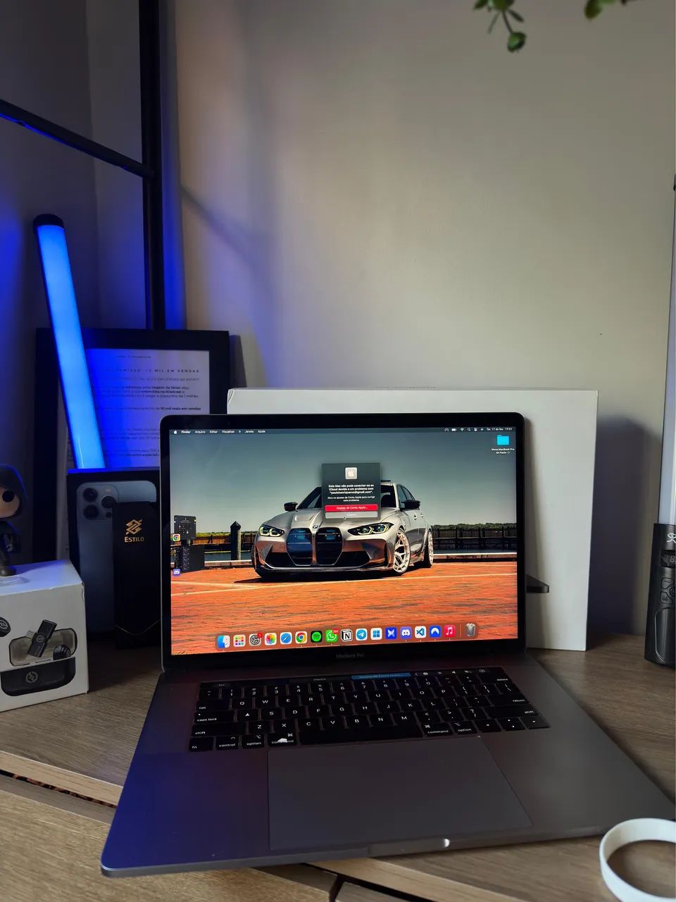 MacBook Pro 16 Inch 2019 16GB Ram 512SSD 1588 Ciclos - O Mais Novo