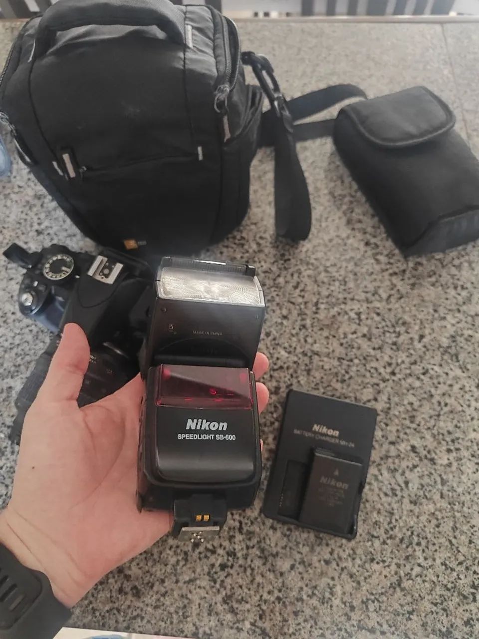 Camera nikon D3100 com Flash - Foto 5