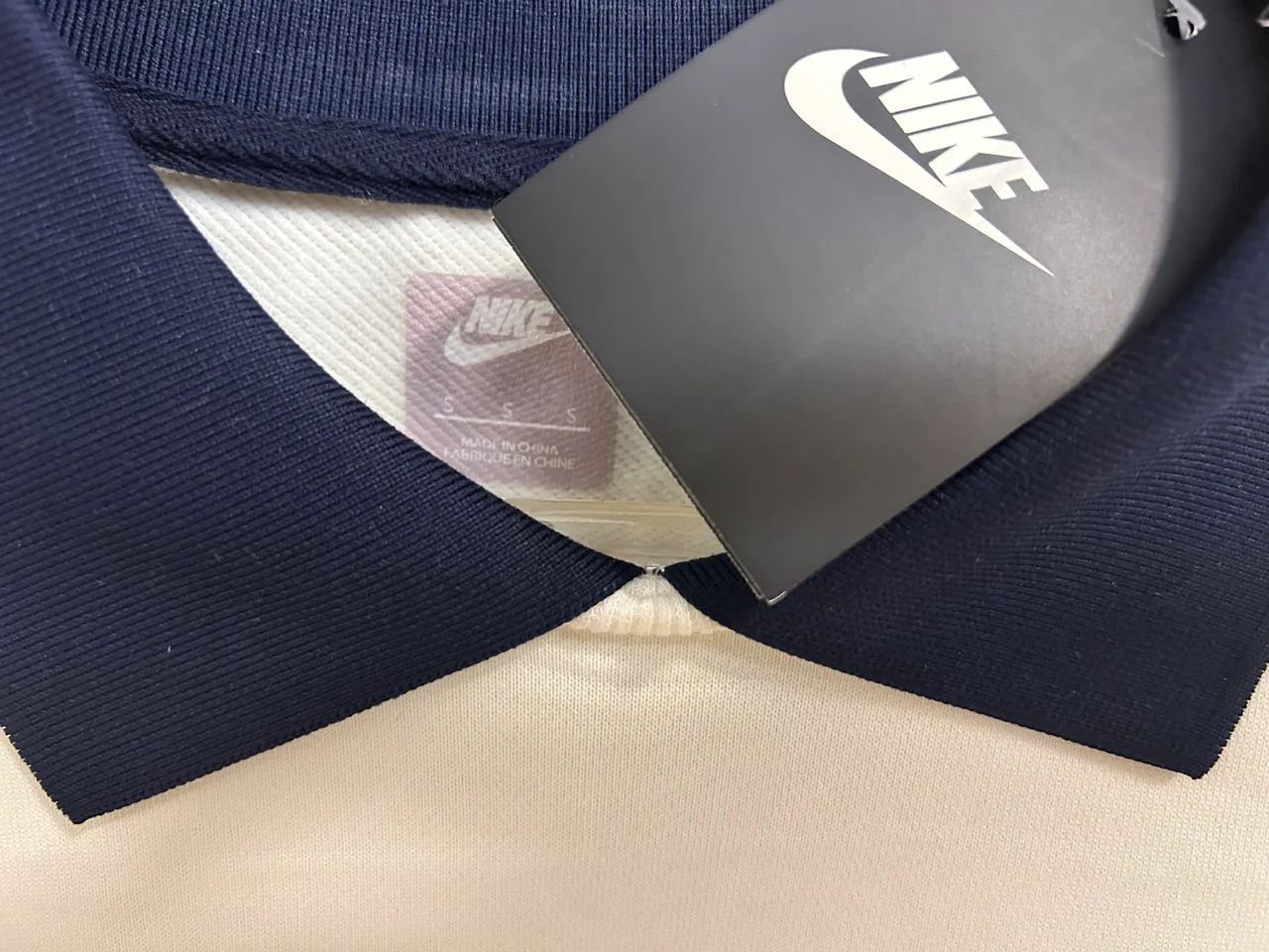 Blusão Nike gola Polo - P - Foto 2