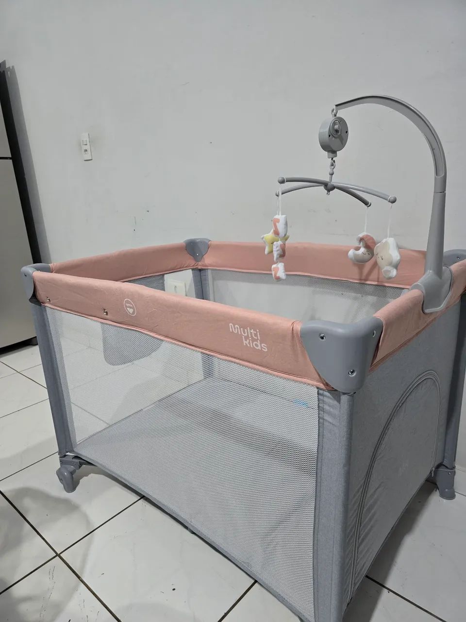 Berço Desmontável Multikids Baby DayDream 0-15 kg