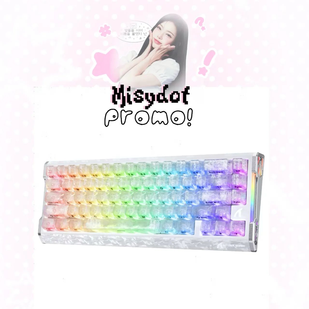 Teclado Attack shark R68 HE