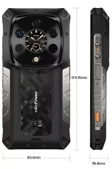 Celular Ulefone Armor 28 Ultra Thermal Version 5G 1TB 16GB RAM