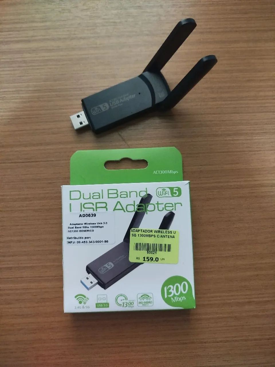 Adaptador wi-fi para computador 