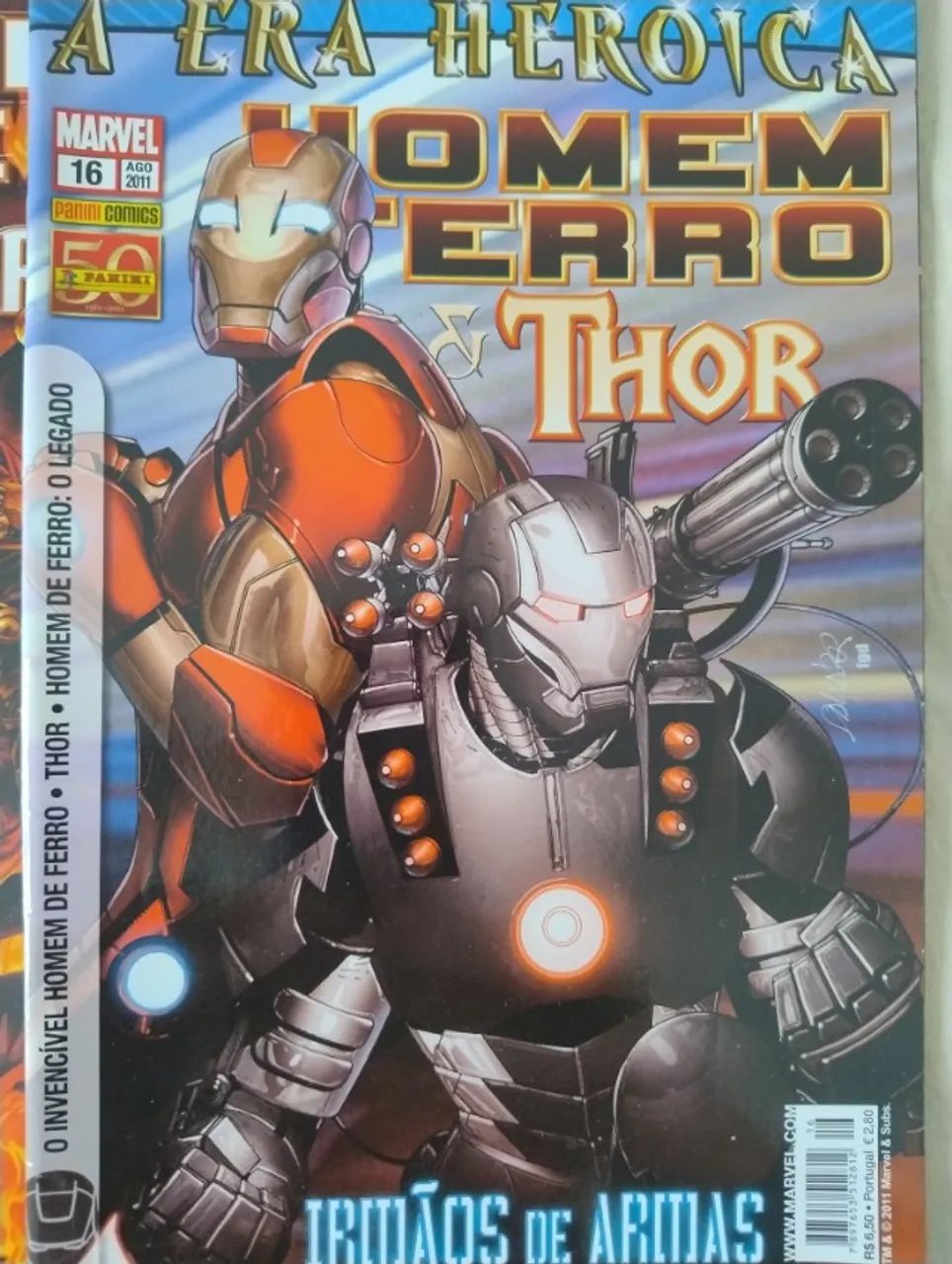 Gibi Coleção Clássica Marvel Homem De Ferro & Thor