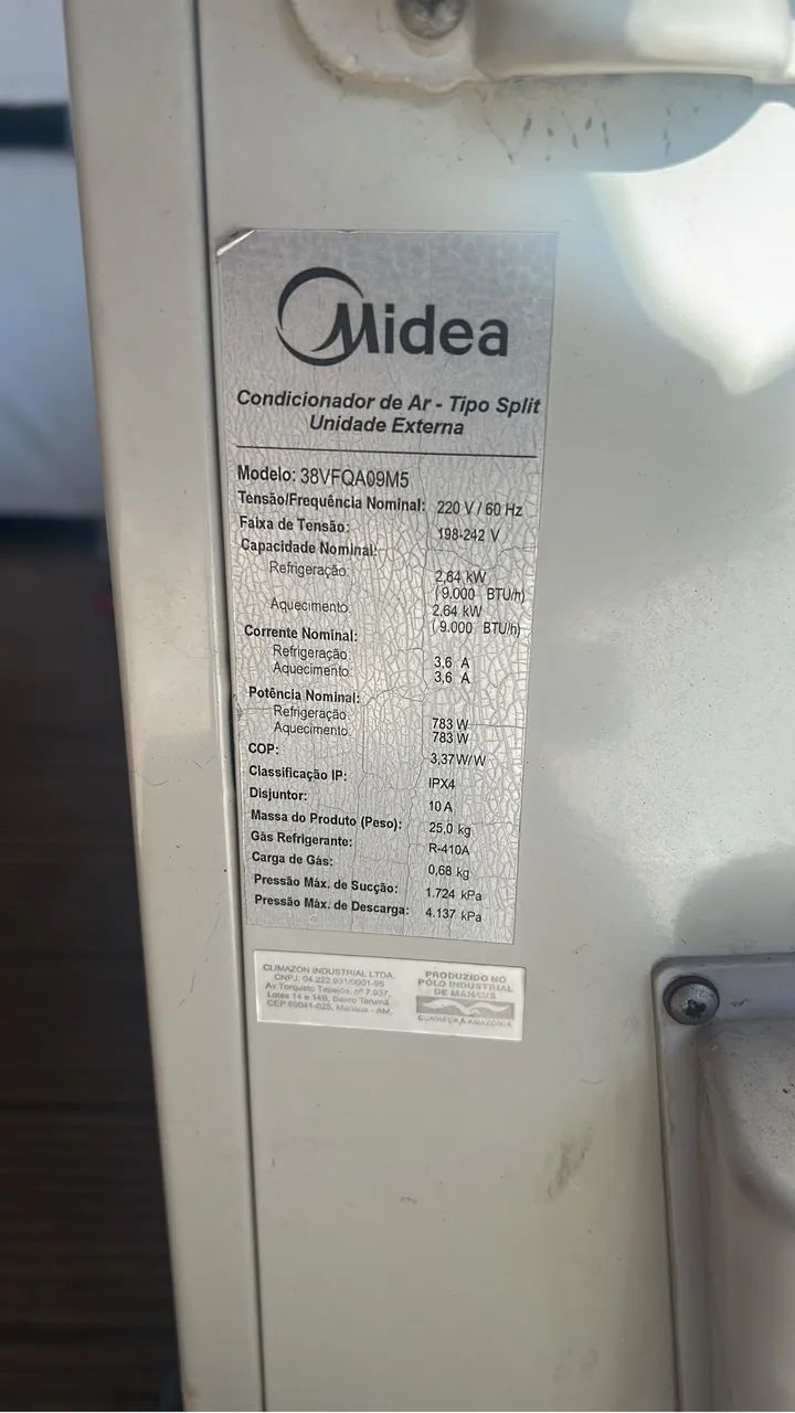 Ar-condicionado Midea Inverter - Foto 4