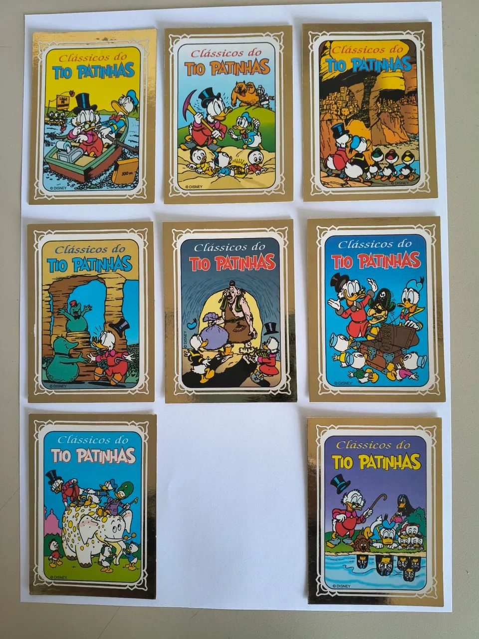 Cards Clássicos Tio Patinhas 