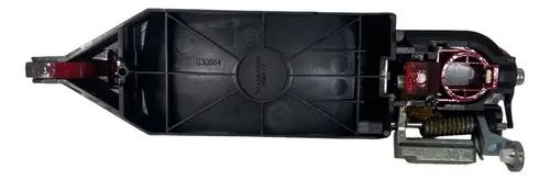 Maçaneta Externa Traseira Esquerda Fiat Strada 2024 Vermelho Traseira - Foto 2