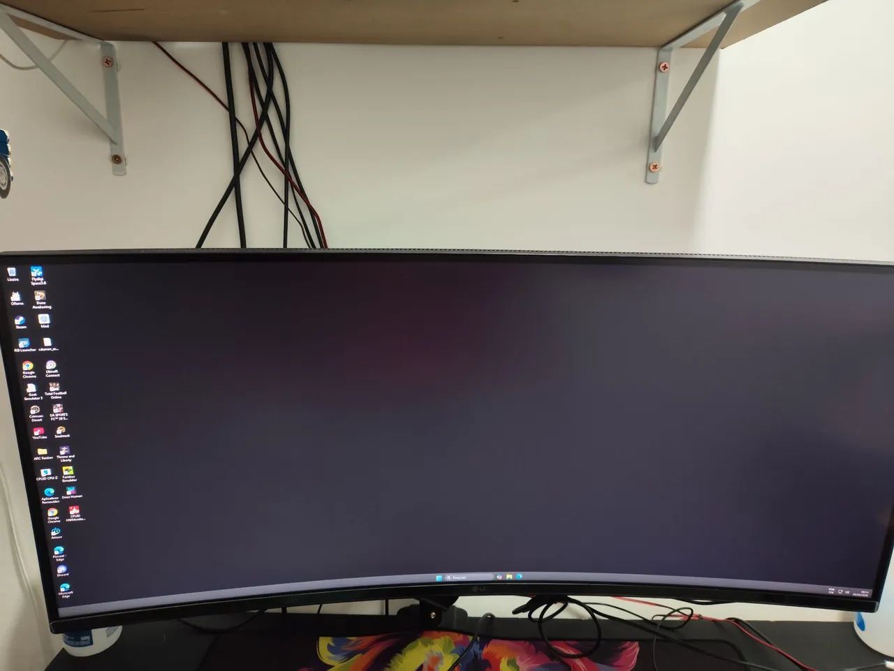 Monitor game LG ultracurvo