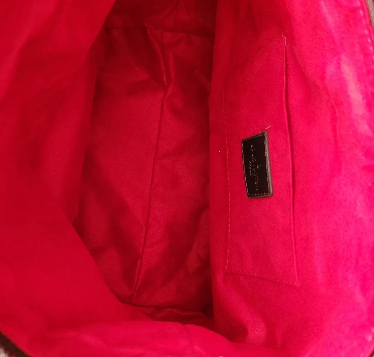 Bolsa marrom LV nova média  - Foto 2