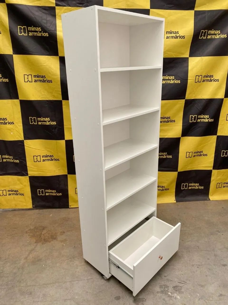 Estante multiuso MDF Com rodinhas   - Foto 2