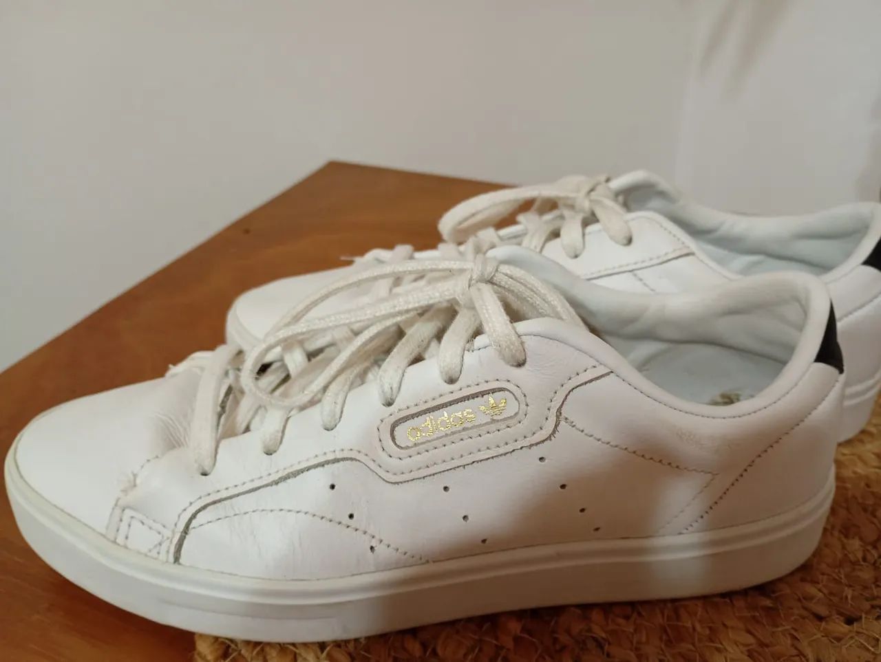 Tênis Adidas Branco Original  - Foto 3