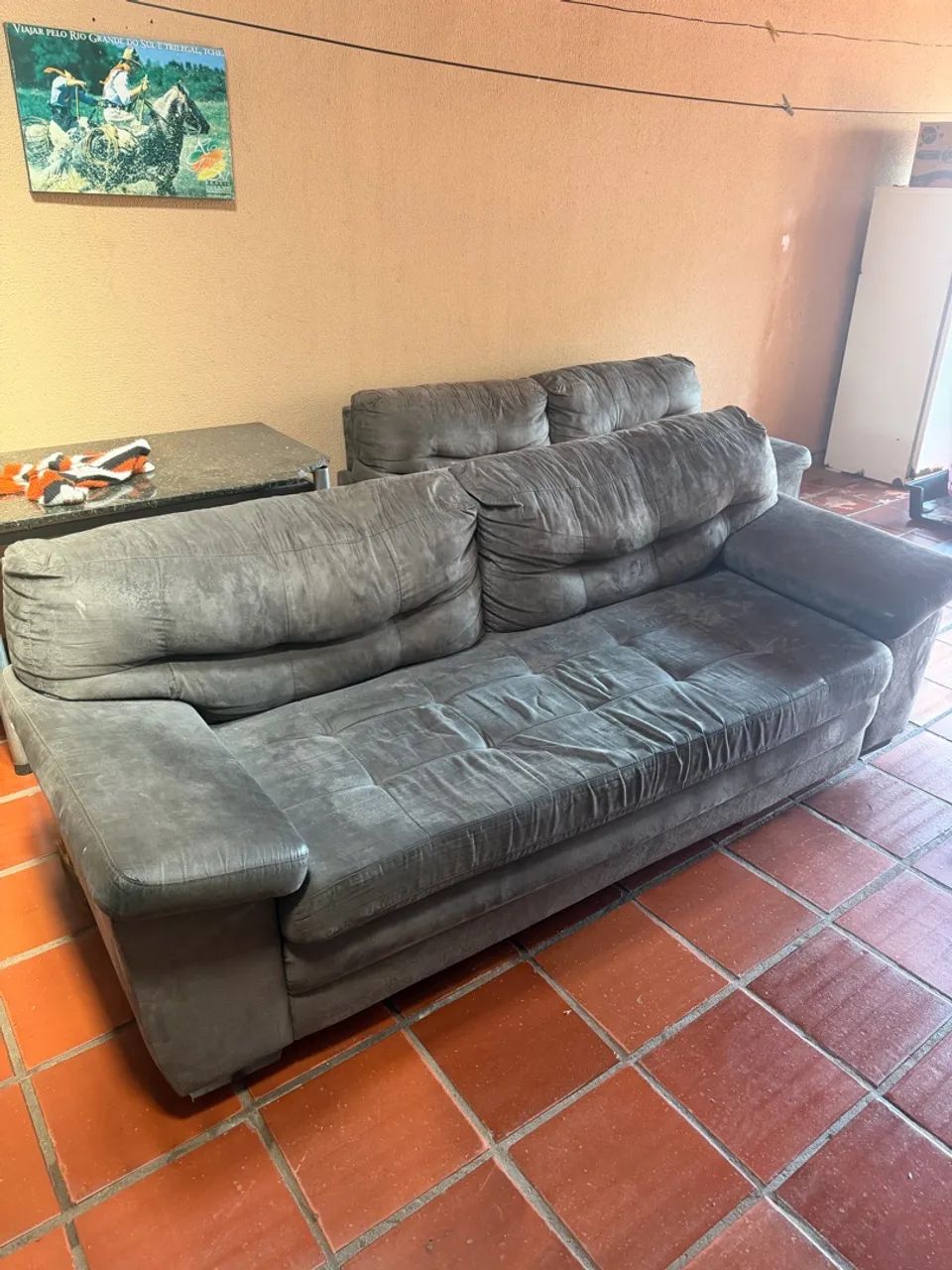 Vendo Estofado 3 e 2 Lugares 