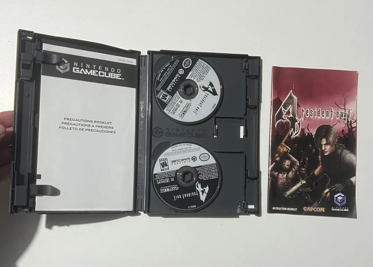 Coleção resident evil GameCube (0,1,2 e 4) - Foto 5