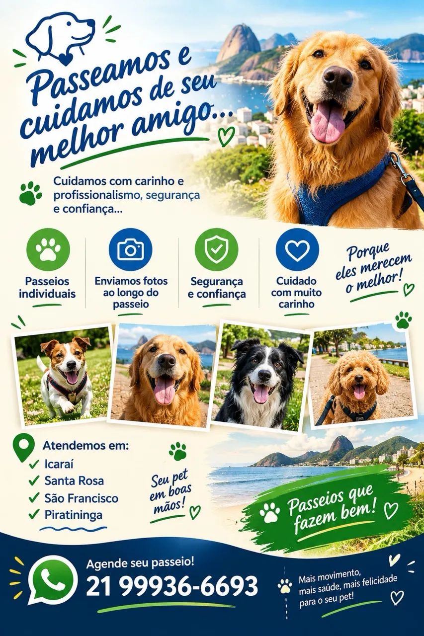 Passeio de chachorro - Pets