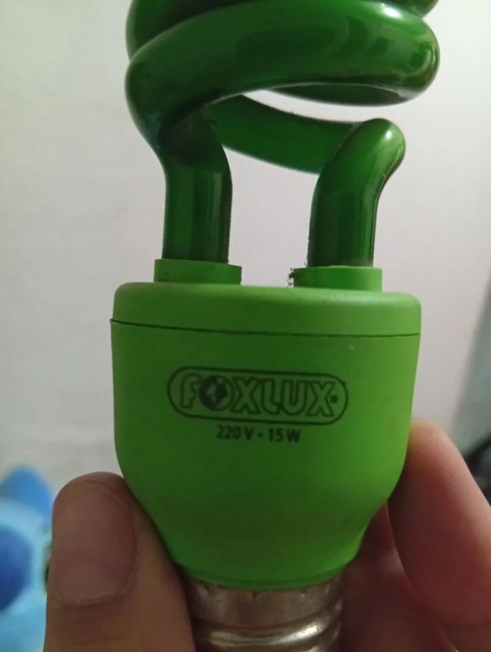 Lâmpada Espiral Fluorescente Verde Foxlux 15W - 220V  - Foto 6