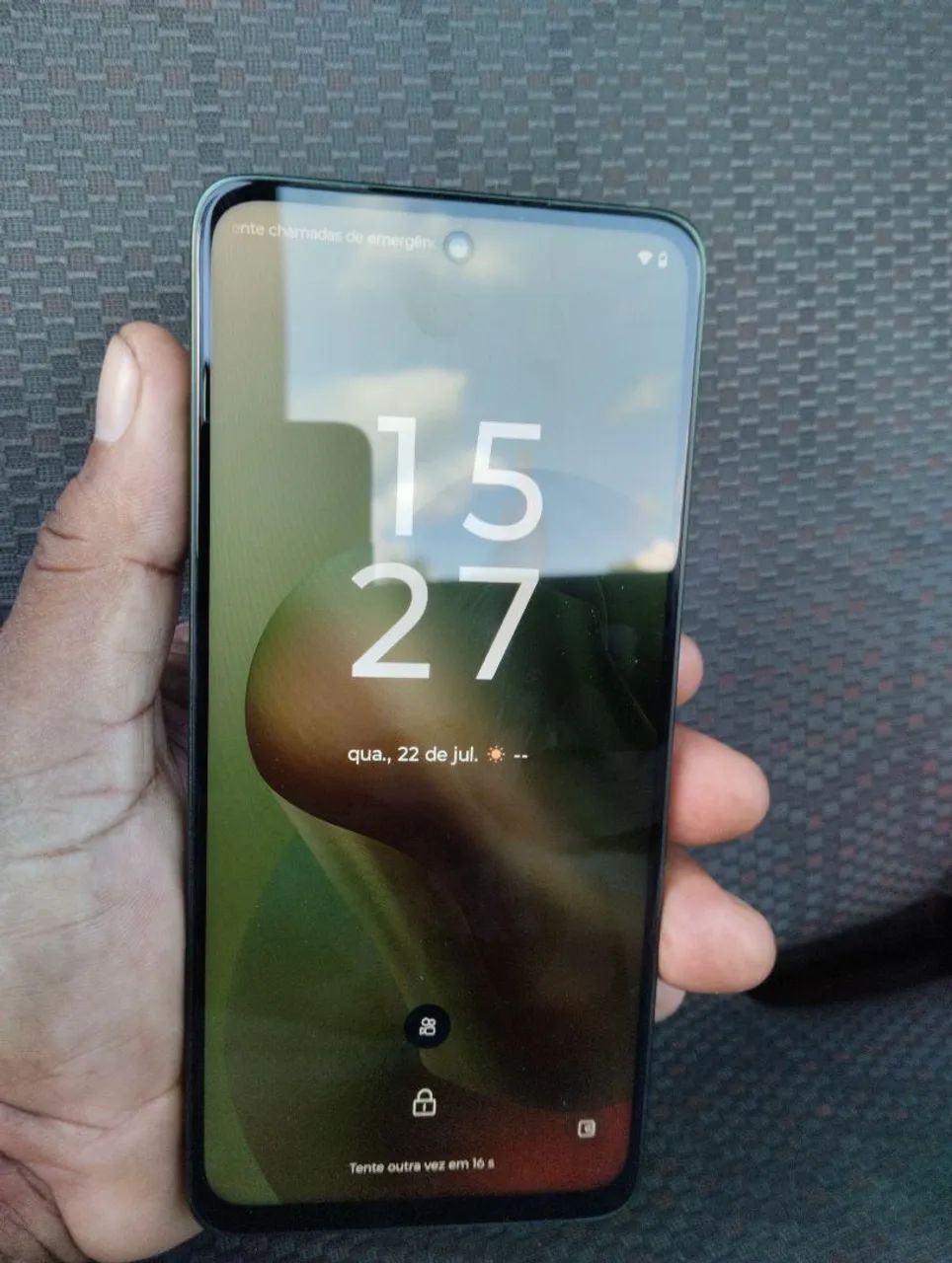 Vendo celular moto G56  com 256GB e memória 16 GBram - Foto 2