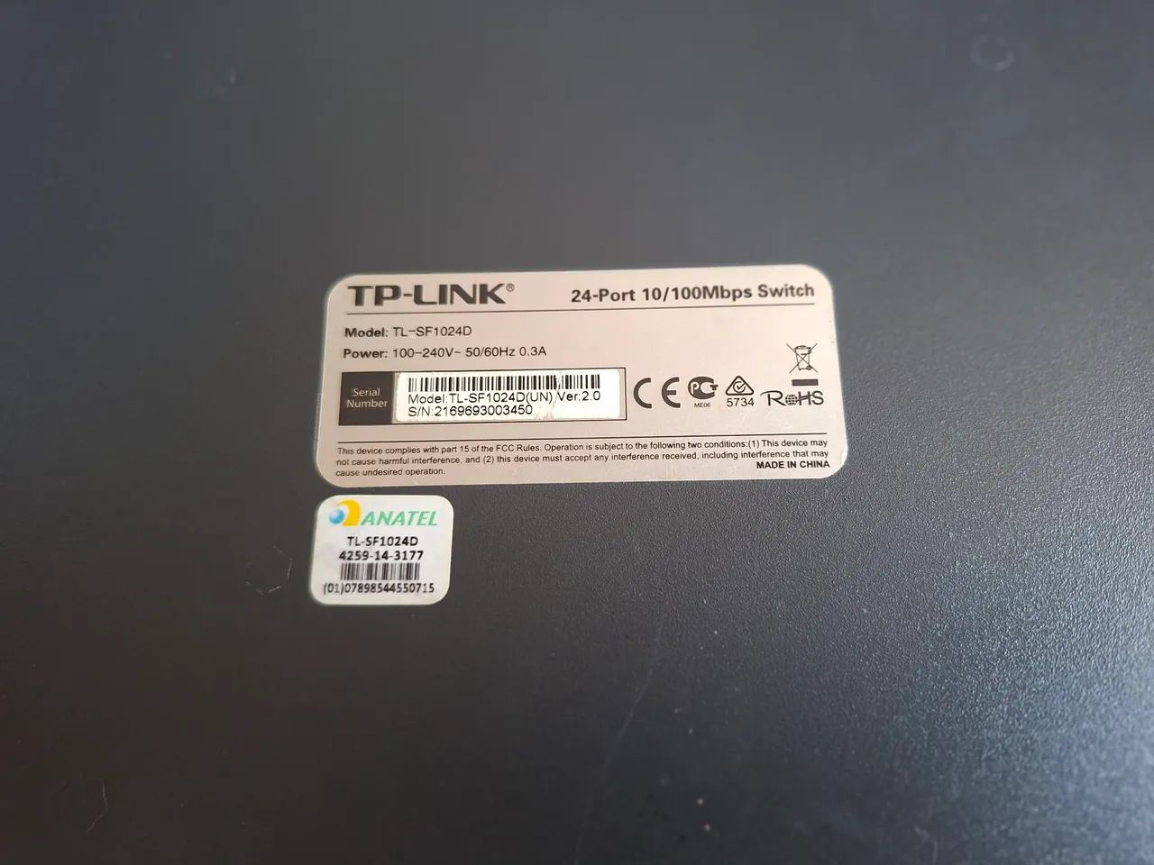 Switch 24 Portas - TP-Link TL-SF1024D - Foto 4