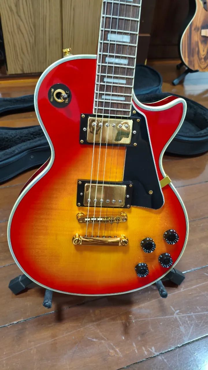 Guitarra Epiphone Les Paul Custom - Foto 4
