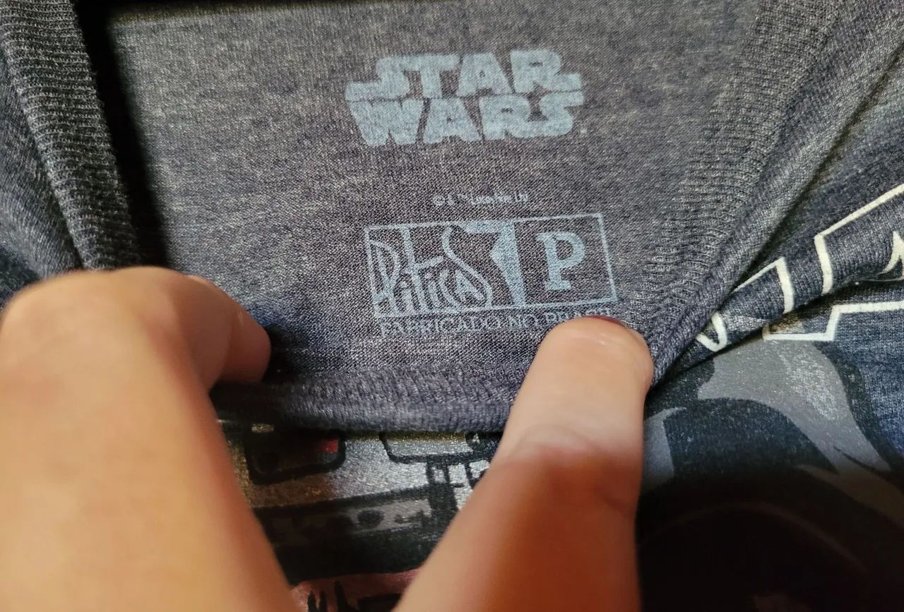Camiseta Piticas Star Wars Geek - Tam P - Foto 4