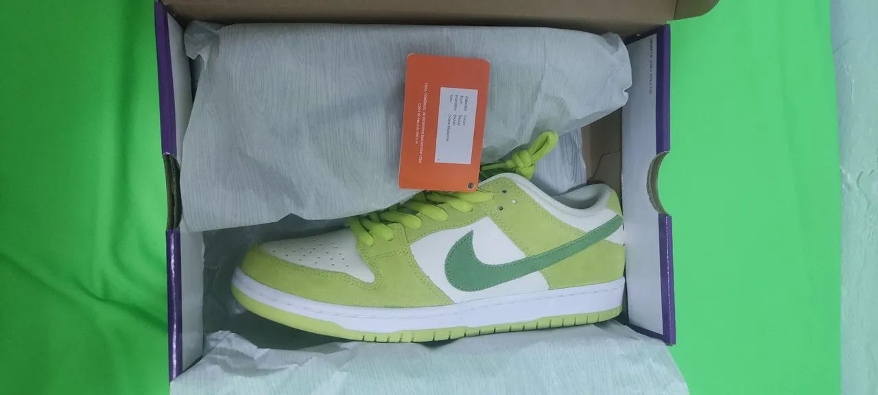 Nike SB Dunk Low Pro Sour Apple - Tam. 42 - Foto 3