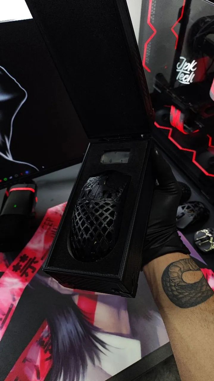 MOUSE ATK GHOST EXTREME RARO ( NOVO ) - Periféricos e Acessórios