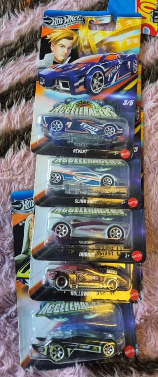  Hot Wheels AcceleRacers Silver Series