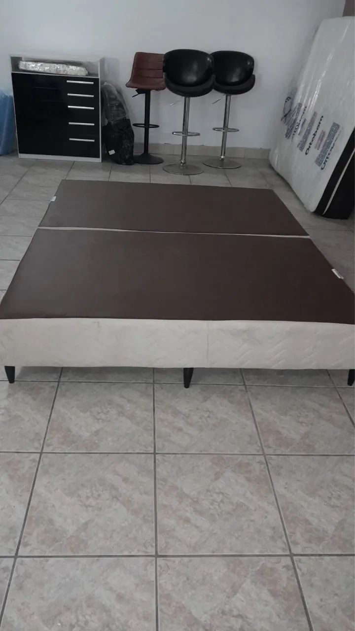 CAMA QUEEN - Base e Colchão BELLONA da Ortobom - Foto 5