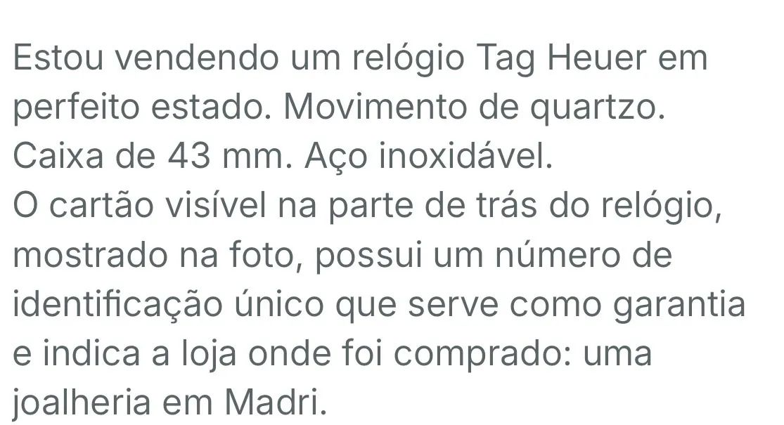 Relógio cronógrafo Tag Heuer fórmula 1  - Foto 5